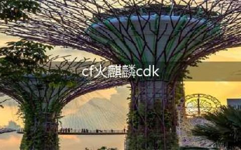 《穿越火线》cdk礼包码最新汇总(cf火麒麟cdk)