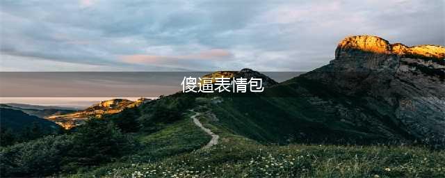 傻逼！熊猫头表情包(傻逼表情包)