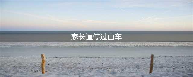 家长逼停过山车:因女儿偷偷尝鲜 未发生故障(图)(家长逼停过山车)