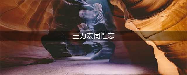 "王力宏的恋情,探讨同性恋与不透风的墙"(王力宏同性恋)