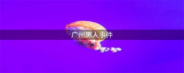 广州“非法移民”遣返难？治安管理部门感到头疼，财政也“头疼”(广州黑人事件)