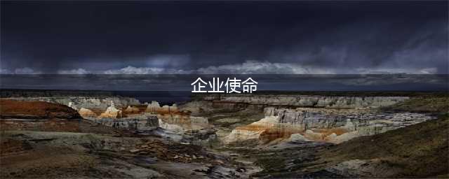 56家著名企业使命、愿景、核心价值观(企业使命)