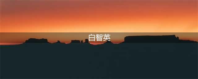 韩国版“艳照门”最惨天后之白智英(白智英)