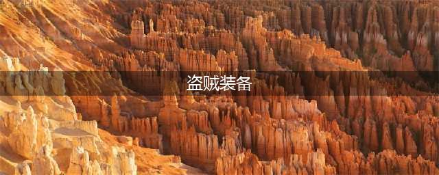泰拉瑞亚灾厄盗贼装备怎么选