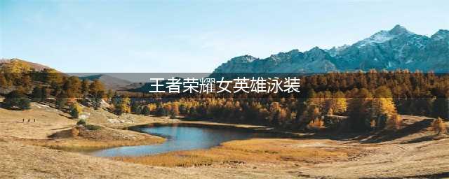 《王者荣耀》女英雄泳装皮肤有哪些 女英雄泳装汇总一览(王者荣耀女英雄泳装)