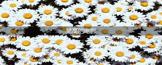 梵高的画语人生，在这6部电影里遇见梵高(梵高的电影)