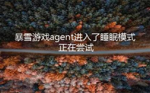 《使命召唤战区》战网进入睡眠模式怎么办 战网进入睡眠模式解决方法(暴雪游戏agent进入了睡眠模式 正在尝试)