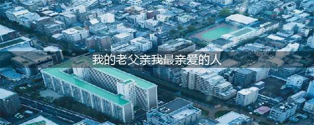我的老父亲，我最亲爱的人(我的老父亲我最亲爱的人)