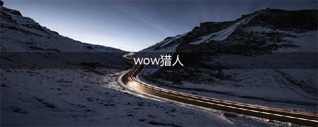 《魔兽世界》职业猎人怎么样 猎人职业资料属性介绍(wow猎人)