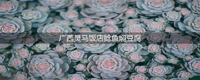 舌尖上的武鸣｜灵马鲶鱼：鲶鱼与豆腐的极致碰撞(广西灵马饭店鲶鱼焖豆腐)