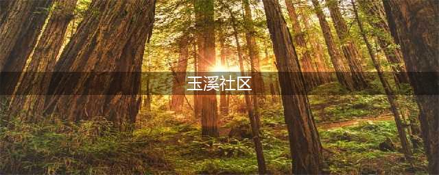 文明单位创建丨玉溪社区：共建共治共享，托起居民稳稳的幸福(玉溪社区)