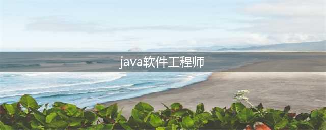 JAVA软件工程师证如何去报考？2024年最新的报考政策和条件？(java软件工程师)