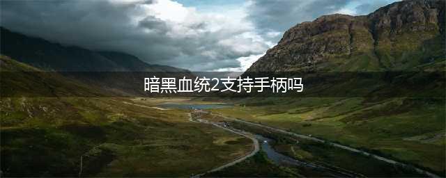 暗黑血统2能用手柄玩吗-暗黑血统2怎么用手柄玩(暗黑血统2支持手柄吗)