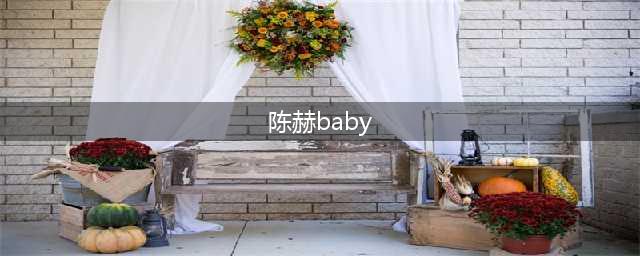 陈赫baby曾传出出轨绯闻，终于不能忍受“小王子”黄晓明了？(陈赫baby)