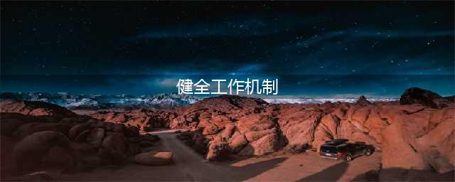 健全完善工作机制抓好各项工作落实(健全工作机制)