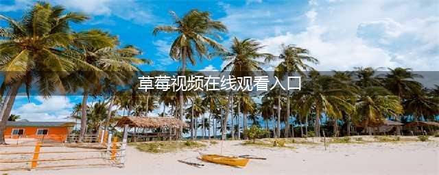 草莓视频满足你所有观影需求的在线影视天堂(草莓视频在线观看入口)