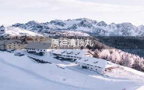 《原神》清籁丸解谜攻略