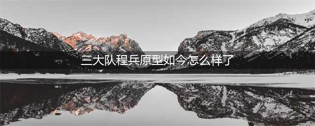 原创《三大队》剧中原型人物现状，低三下四卖保险，吃软饭被“蹂躏”(三大队程兵原型如今怎么样了)