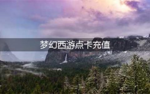 梦幻西游怎么买点卡划算 点卡充值攻略大全