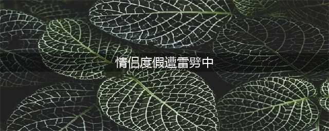 情侣度假遭雷劈中 一道雷电突然劈下击中两人(情侣度假遭雷劈中)
