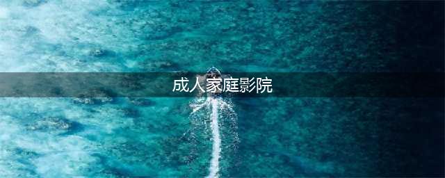 家庭影院新宠——成人私人影院(成人家庭影院)