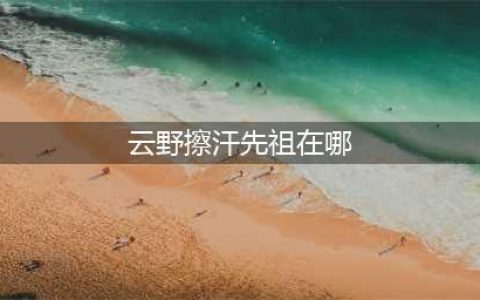 《光遇》云野擦汗先祖位置