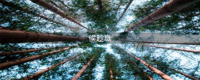 沧桑砥砺，春华秋实——访省辖市原市长级干部侯趁意(侯趁意)
