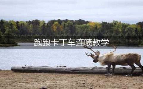 跑跑卡丁车如何连喷 连喷方法