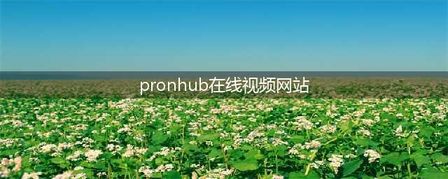 不容错过的国外黄色系网站推荐(pronhub在线视频网站)