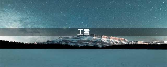 宋小宝现任老婆王雪劲爆资料曝光 揭露宋小宝王雪二婚内幕(王雪)