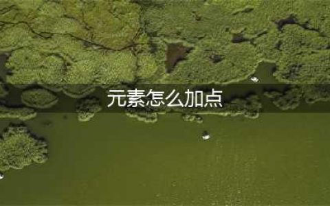 《dnf》元素师怎么加点 dnf元素师加点攻略(元素怎么加点)