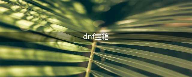 《DNF》2021灿烂宝箱一览 灿烂宝箱怎么样(dnf宝箱)