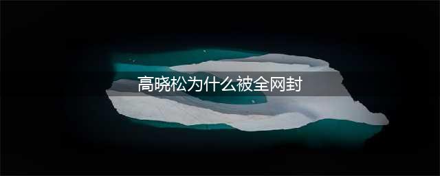 高晓松为何被封杀？看完他这些言论，网友：一点也不冤(高晓松为什么被全网封)
