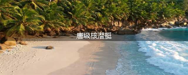 我国自主研发，号称海军中流砥柱，唐级战略核潜艇到底有多强？(唐级核潜艇)