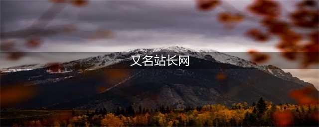 又名洪湖站长网是什么梗？为何要优化这个词(又名站长网)