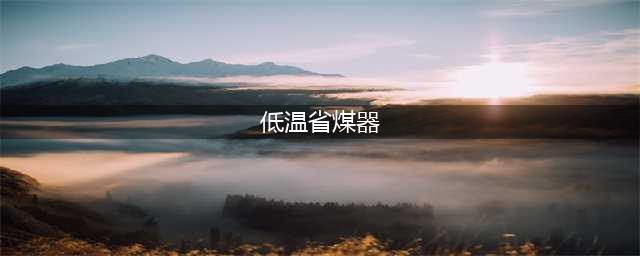 什么是低温省煤器(低温省煤器)