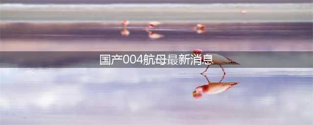 004航母传最新消息，是否采用核动力？官方已回应，没有技术瓶颈(国产004航母最新消息)
