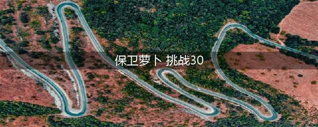 保卫萝卜4每周挑战1月30怎么过 周赛1.30无伤通关教程