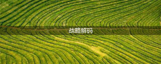 战略解码 | 战略解码的逻辑步骤和流程工具（含案例解析）(战略解码)