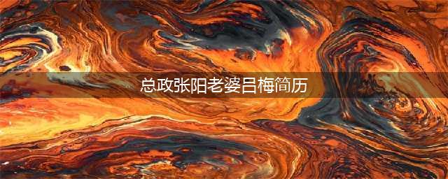 婚变6年惊见“夭折”儿子 谁懂不孕前妻心(总政张阳老婆吕梅简历)