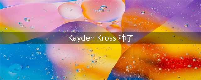 Kayden Kross(Kayden Kross 种子)