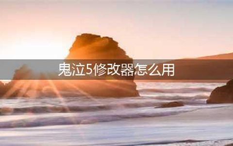 《鬼泣5》怎么用修改器 鬼泣5修改器使用方法教程详解(鬼泣5修改器怎么用)