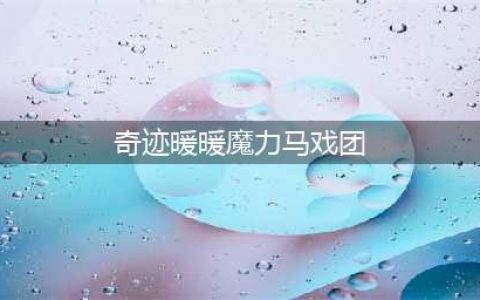 《奇迹暖暖》魔力马戏团S级怎么搭配 魔力马戏团S级搭配大全