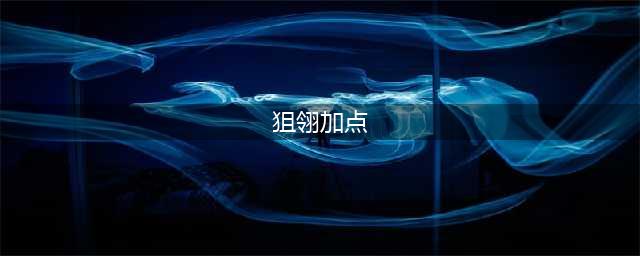 《龙之谷手游》狙翎技能图一览 狙翎加点推荐(狙翎加点)