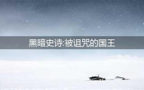 黑暗史诗:被诅咒的国王人物如何加点