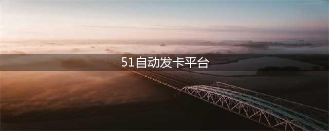 51自动发卡平台(51自动发卡平台)