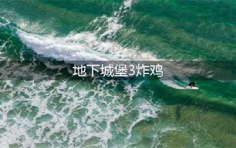 地下城堡3炸鸡制作方法教程(地下城堡3炸鸡)