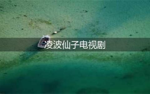 11年陈小春主演的古装剧，结局女主成仙离去，男主娶了不爱的女二(凌波仙子电视剧)