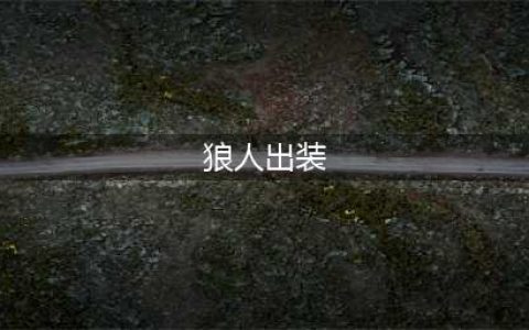 英雄联盟11.19狼人出装选择 狼人出装思路(狼人出装)