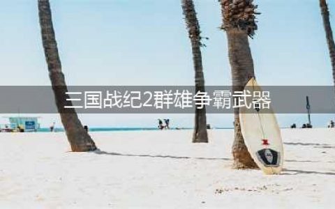 三国战纪2群雄争霸武器装备详细介绍(三国战纪2群雄争霸武器)